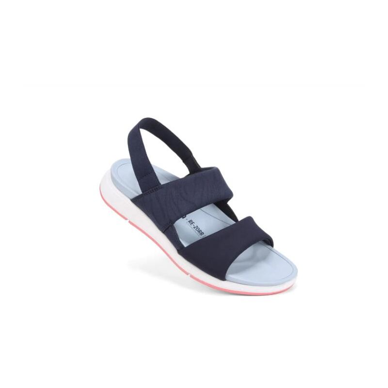 Ryka | Trance Sandal-Navy Blue Fabric - Click Image to Close