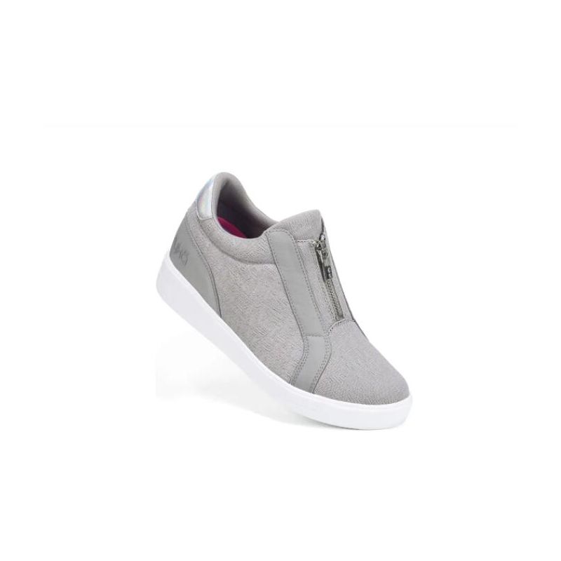 Ryka | Vibe Sneaker Wedge-Paloma Grey Fabric