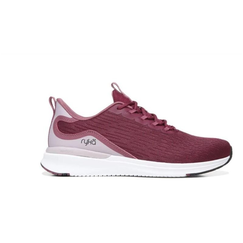 Ryka | Myriad Walking Shoe-Plum Red Fabric