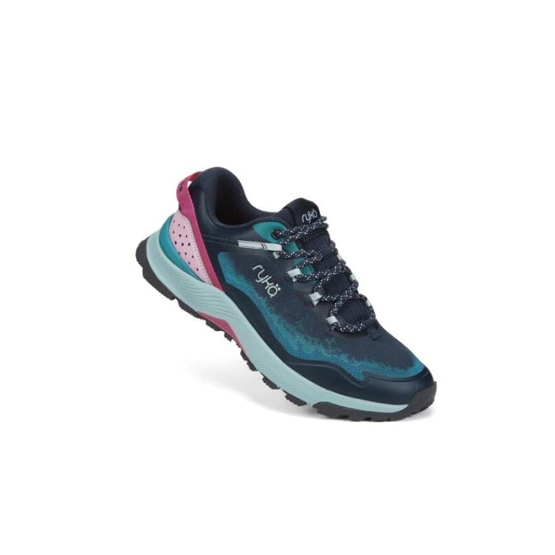 Ryka | Trek Trail Shoe-Navy Blue Leather - Click Image to Close