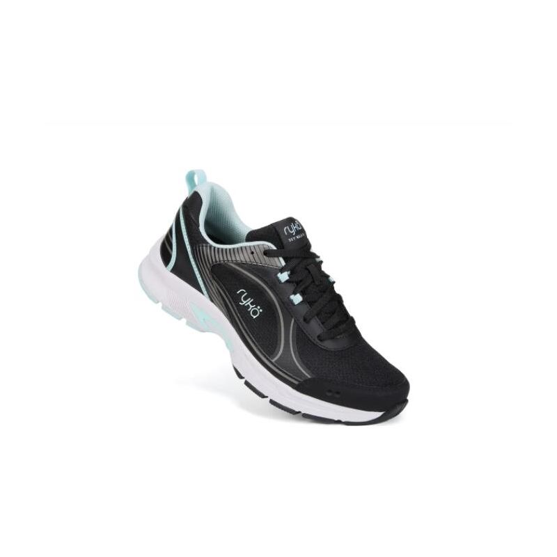 Ryka | Sky Walk 4 Walking Shoe-Black Leather