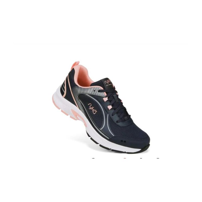 Ryka | Sky Walk 4 Walking Shoe-Navy Blue Leather