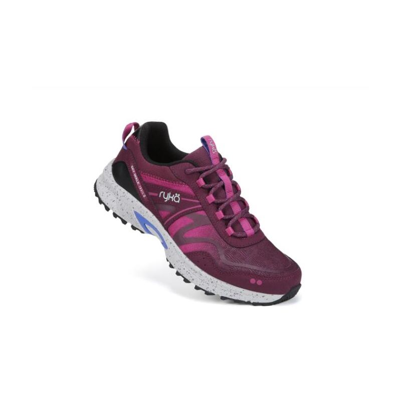 Ryka | Sky Walk Trail 2 Trail Shoe-Purple Grape Leather - Click Image to Close