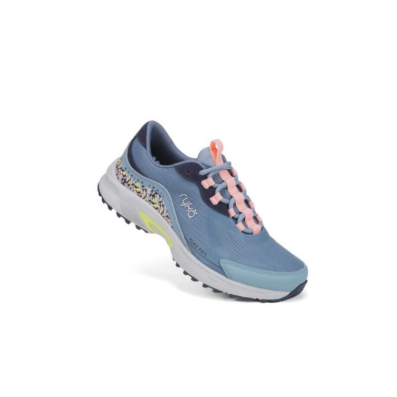 Ryka | Stride Trail Shoe-Blue Leather - Click Image to Close