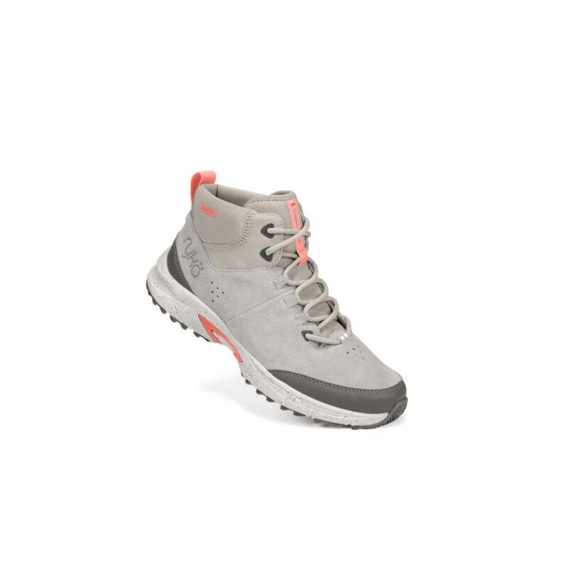 Ryka | Summit Mid Top Hiker Boot-Paloma Grey Leather - Click Image to Close