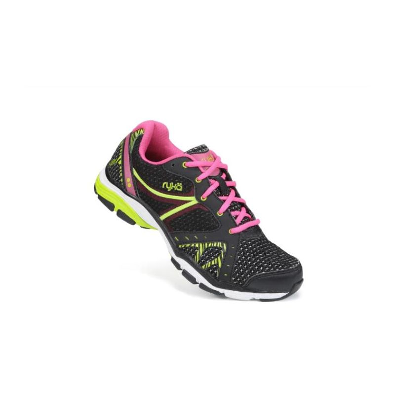 Ryka | Vida RZX Training Shoe-Black/Pink/Lime