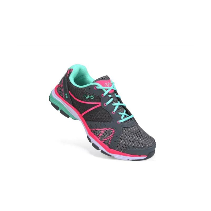 Ryka | Vida RZX Training Shoe-Grey/Pink/Mint