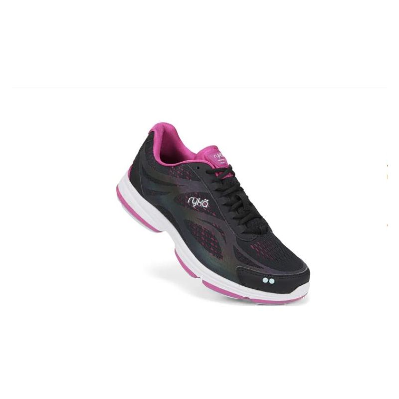 Ryka | Devotion Plus 2 Walking Shoe-Black Pink