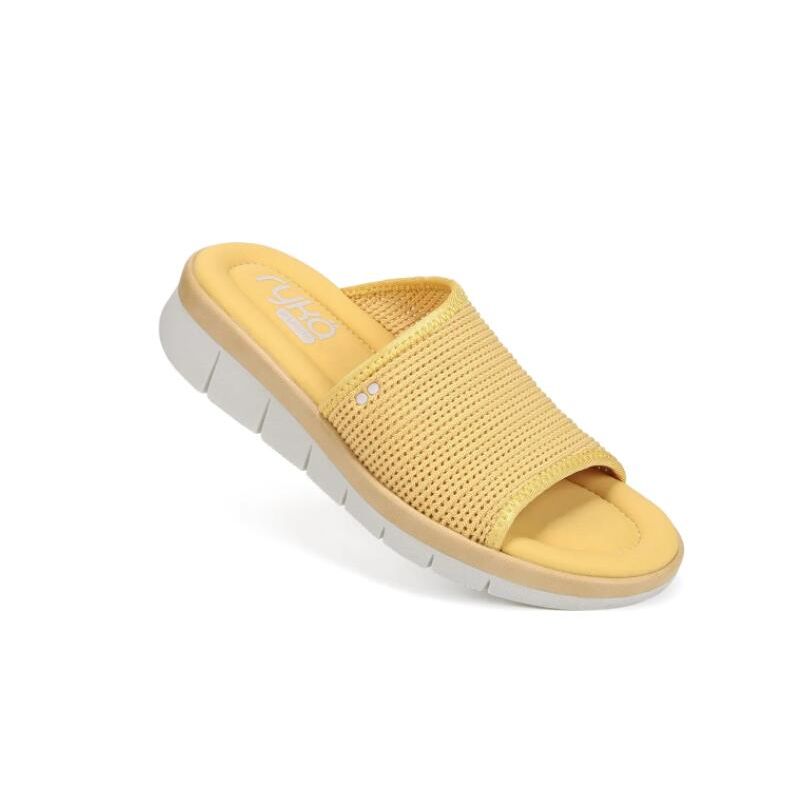 Ryka | Ellie Slide Sandal-Yellow