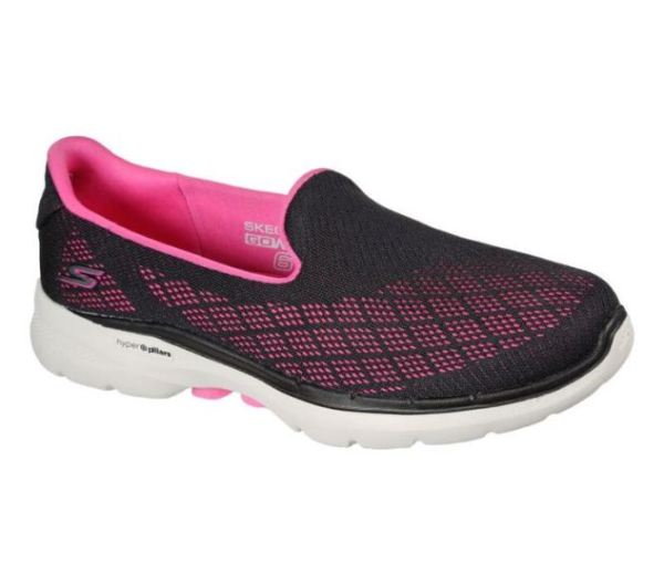 Skechers Womens GOwalk 6 - Cosmic Force - Click Image to Close