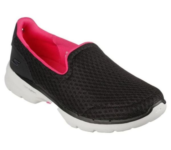 Skechers Womens GOwalk 6 - Big Splash - Click Image to Close