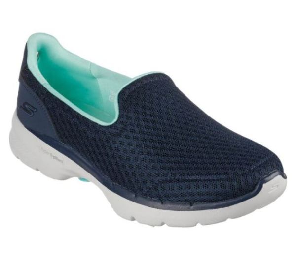 Skechers Womens GOwalk 6 - Big Splash - Click Image to Close