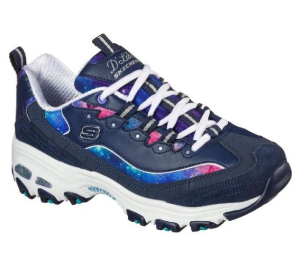 Skechers Womens D'Lites - Galaxy Fantasy