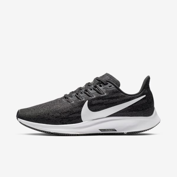 Nike Air Zoom Pegasus 36 | Black / Thunder Grey / White - Click Image to Close