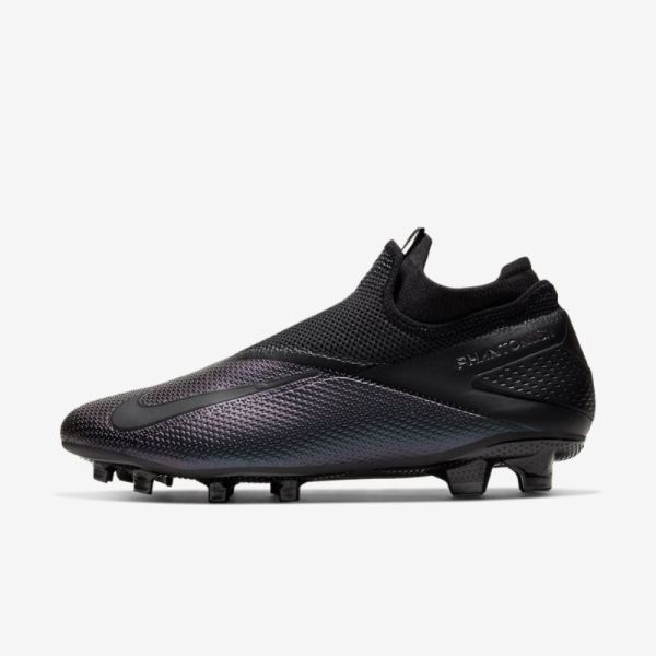 Nike Phantom Vision 2 Pro Dynamic Fit FG | Black / Black