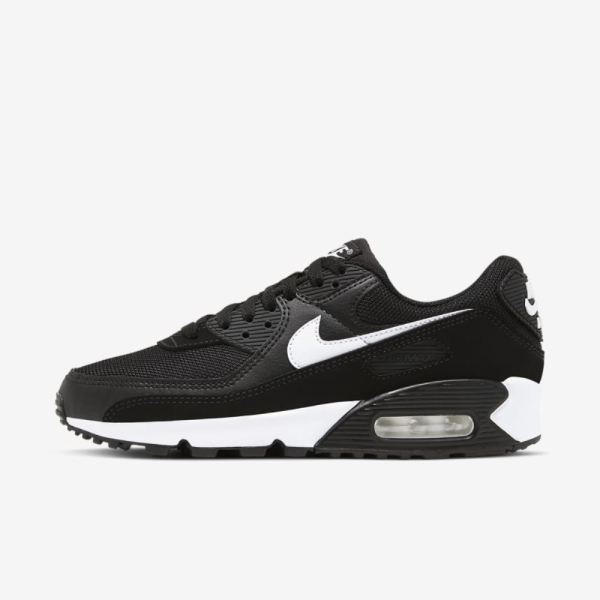 Nike Air Max 90 | Black / Black / White - Click Image to Close