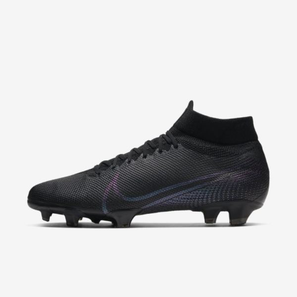 Nike Mercurial Superfly 7 Pro FG | Black / Black - Click Image to Close