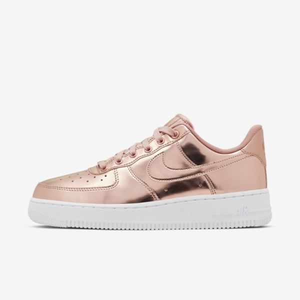 Nike Air Force 1 SP | Metallic Red Bronze / White / Rose Gold