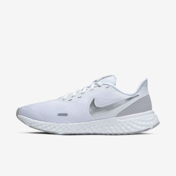 Nike Revolution 5 | White / Pure Platinum / Wolf Grey - Click Image to Close