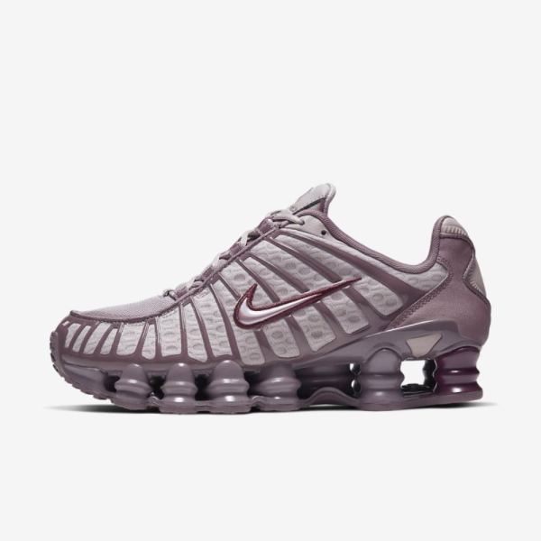 Nike Shox TL | Pumice / Night Maroon / Plum Eclipse / Pumice - Click Image to Close