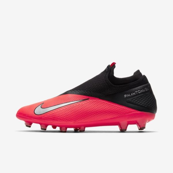 Nike Phantom Vision 2 Pro Dynamic Fit AG-PRO | Laser Crimson / Black / Metallic Silver