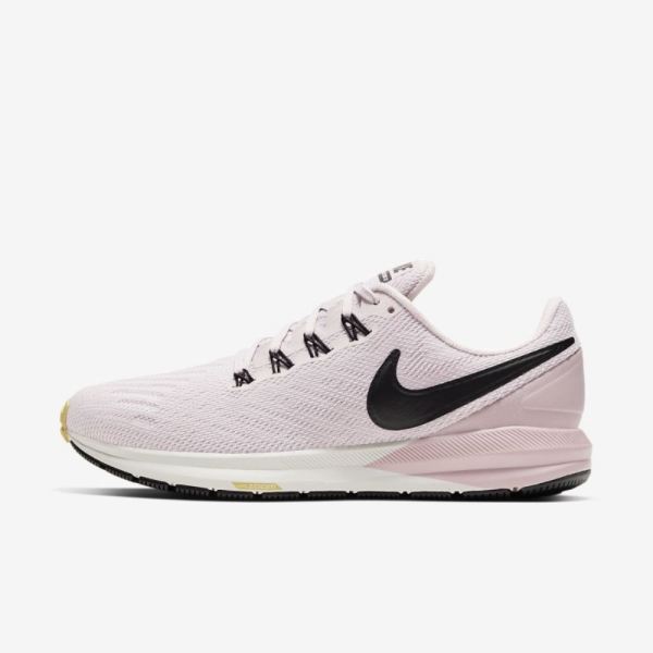 Nike Air Zoom Structure 22 | Platinum Violet / Plum Chalk / Infinite Gold / Black - Click Image to Close