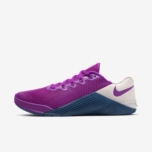 Nike Metcon 5 | Vivid Purple / Valerian Blue / Barely Rose / Vivid Purple