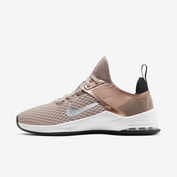 Nike Air Max Bella TR 2 | Stone Mauve / Black / Barely Rose / Metallic Silver