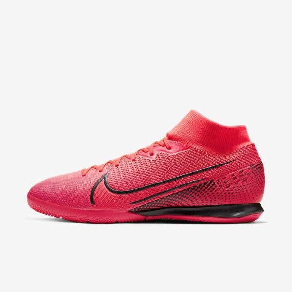 Nike Mercurial Superfly 7 Academy IC | Laser Crimson / Laser Crimson / Black - Click Image to Close