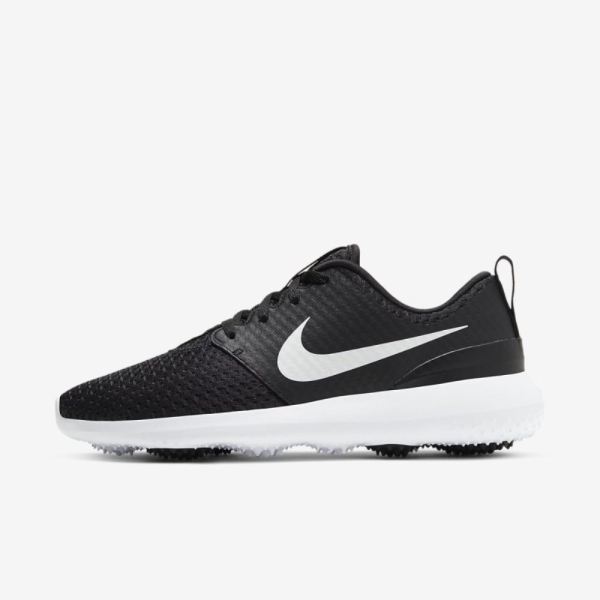 Nike Roshe G | Black / White / Metallic White - Click Image to Close