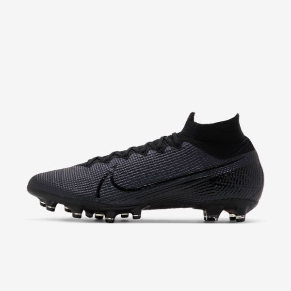 Nike Mercurial Superfly 7 Elite AG-PRO | Black / Black - Click Image to Close