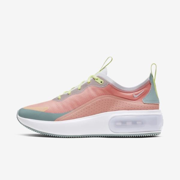 Nike Air Max Dia SE | Bleached Coral / Luminous Green / Amethyst Tint / Ocean Cube - Click Image to Close