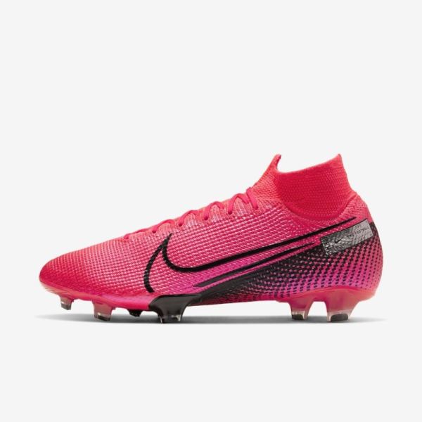 Nike Mercurial Superfly 7 Elite FG | Laser Crimson / Laser Crimson / Black - Click Image to Close