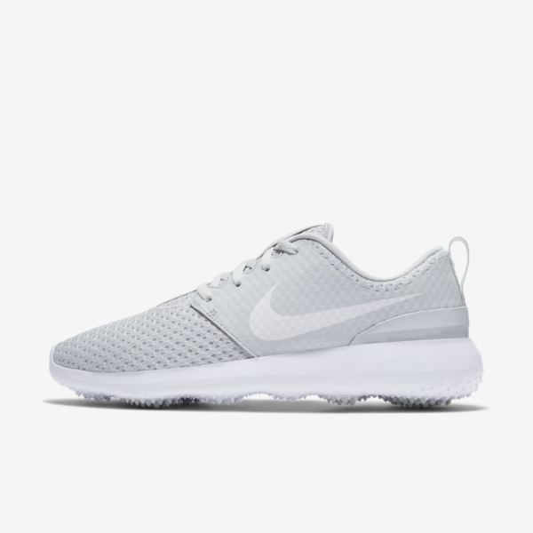 Nike Roshe G | Pure Platinum / White / Metallic White - Click Image to Close