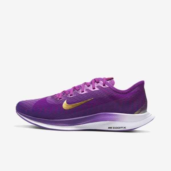 Nike Zoom Pegasus Turbo 2 Special Edition | Vivid Purple / Saffron Quartz / Black / Voltage Purple - Click Image to Close