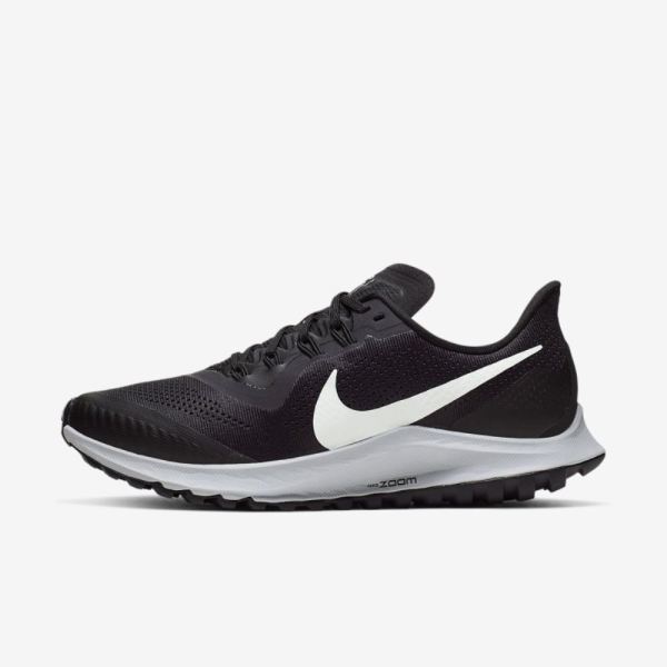 Nike Air Zoom Pegasus 36 Trail | Oil Grey / Black / Wolf Grey / Barely Grey - Click Image to Close