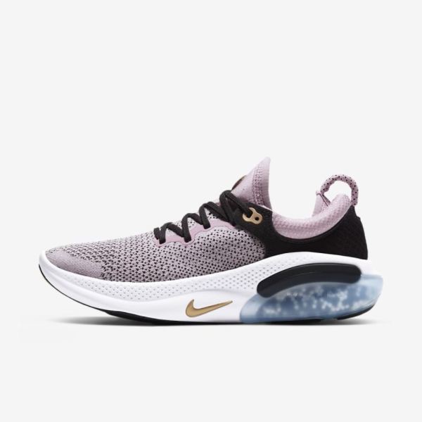 Nike Joyride Run Flyknit | Plum Chalk / Platinum Violet / Metallic Gold / Black