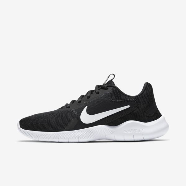 Nike Flex Experience Run 9 | Black / Dark Smoke Grey / White