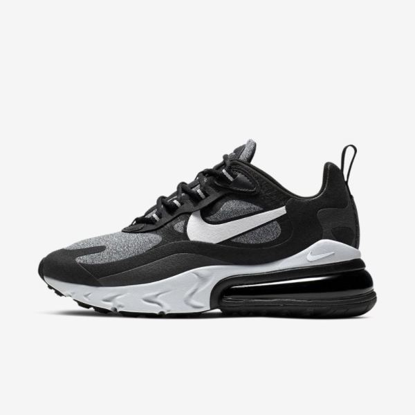 Nike Air Max 270 React (Optical) | Black / Off Noir / Vast Grey - Click Image to Close