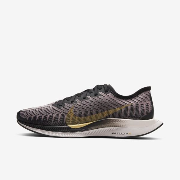 Nike Zoom Pegasus Turbo 2 | Black / Plum Chalk / Platinum Violet / Infinite Gold