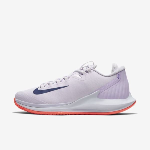 NikeCourt Air Zoom Zero | Barely Grape / Bright Mango / Violet Mist / Regency Purple - Click Image to Close