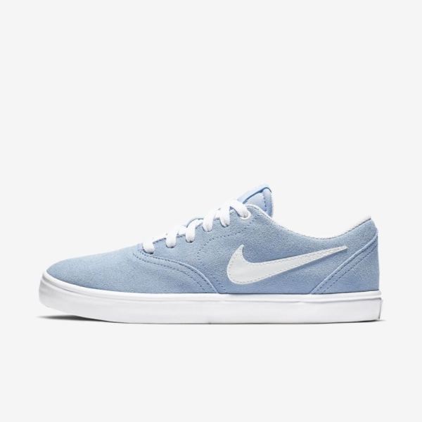 Nike SB Check Solarsoft | Aluminium / White - Click Image to Close