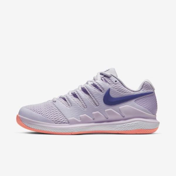 NikeCourt Air Zoom Vapor X | Barely Grape / Bright Mango / Regency Purple