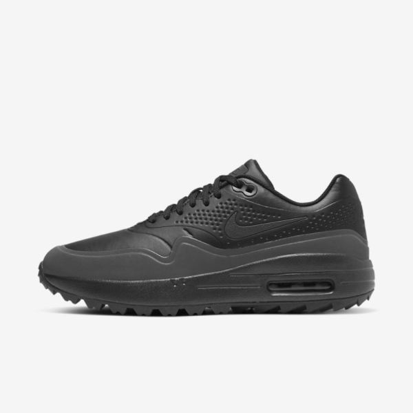 Nike Air Max 1 G | Black / Metallic Silver / Black - Click Image to Close