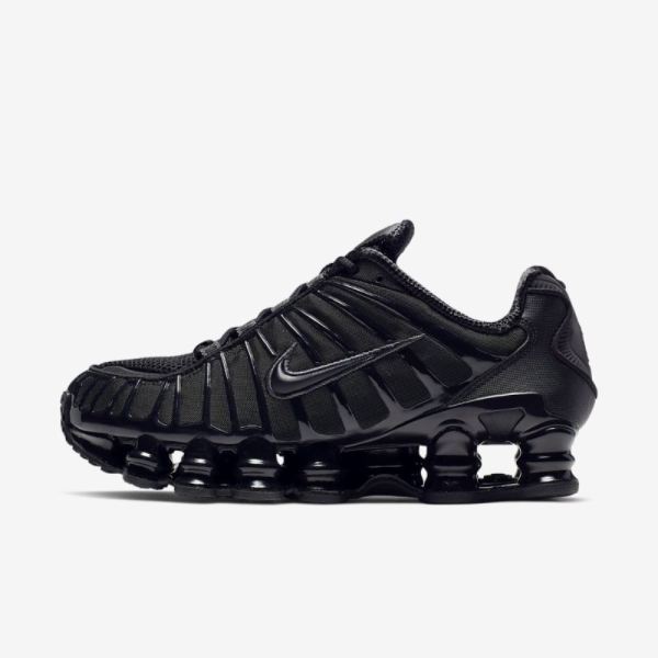 Nike Shox TL | Black / Metallic Hematite / Max Orange / Black