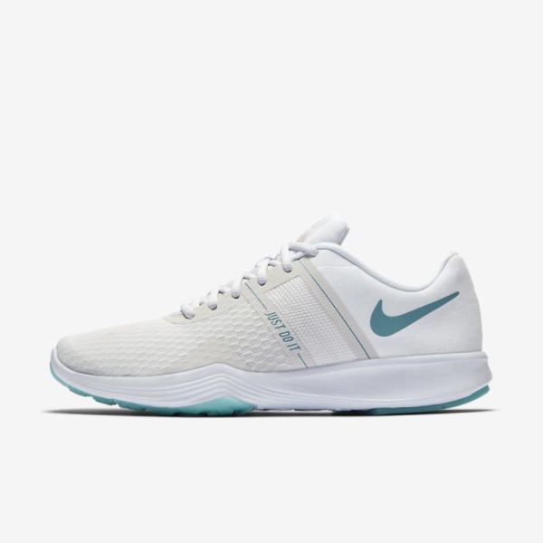 Nike City Trainer 2 | White / Platinum Tint / Echo Pink / Cerulean