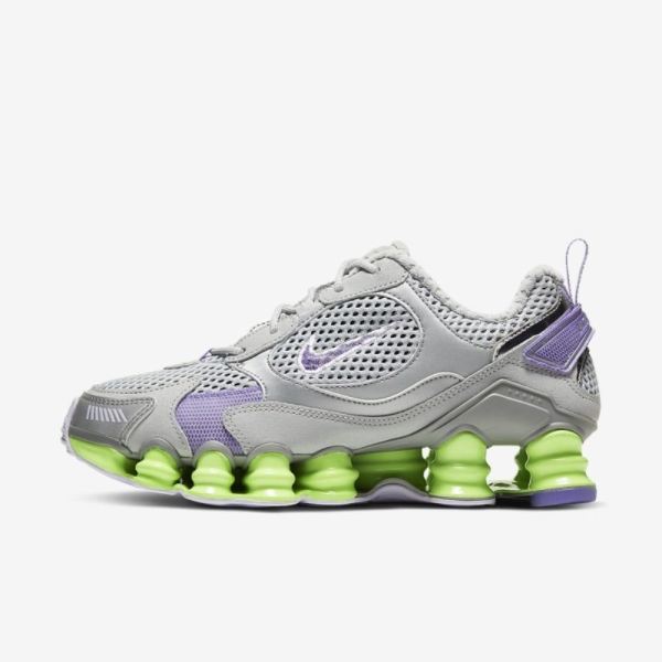 Nike Shox TL Nova SP | Metallic Platinum / Lime Blast / Atomic Violet / Metallic Silver