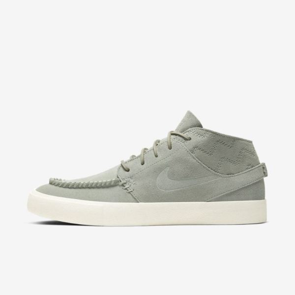 Nike SB Zoom Stefan Janoski Mid Crafted | Jade Horizon / Black / Pale Ivory / Jade Horizon