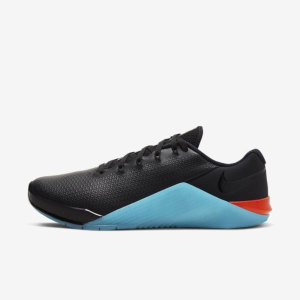 Nike Metcon 5 AMP | Black / Laser Crimson / Oracle Aqua / Black - Click Image to Close