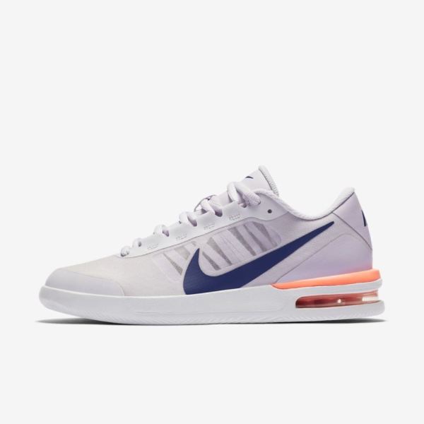 NikeCourt Air Max Vapor Wing MS | Barely Grape / Violet Mist / Bright Mango / Regency Purple - Click Image to Close